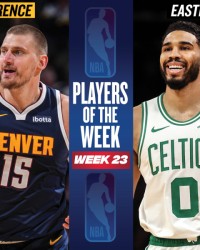 爱游戏体育官方入口-NBA官宣周最佳：约基奇塔图姆当选 东契奇哈登申京等球星获提名